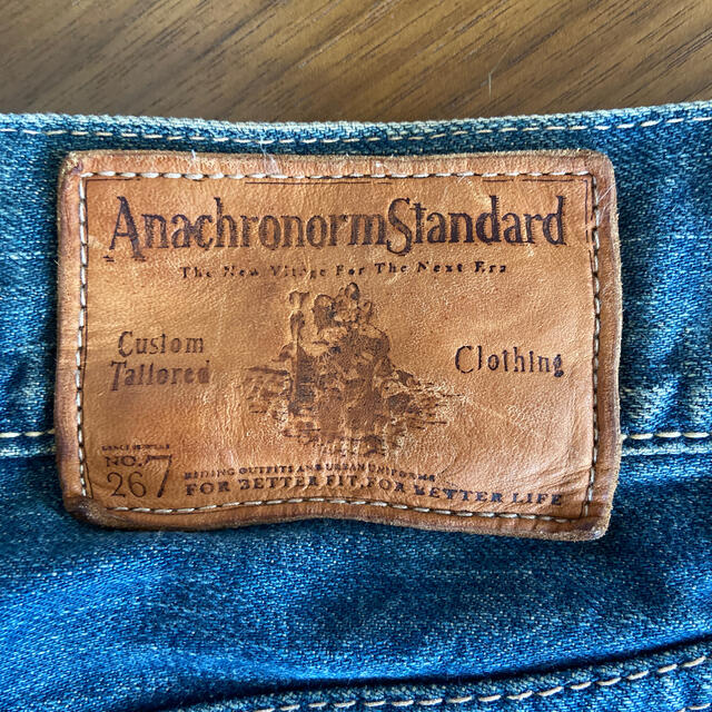 anachronorm(アナクロノーム)のアナクロノーム　ダメージデニム メンズのパンツ(デニム/ジーンズ)の商品写真