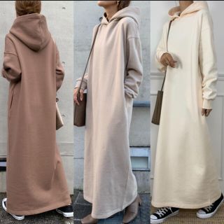 新品タグ付き✨BLATE パーカーワンピース(ロングワンピース/マキシワンピース)