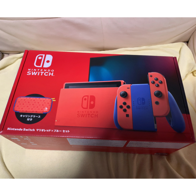 家庭用ゲーム機本体Nintendo Switch マリオレッド×ブルー セット