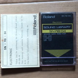 ローランド(Roland)のRoland SOUND LIBRARY SN-R8-04(音源モジュール)