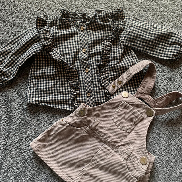 ZARA KIDS(ザラキッズ)のZARA Baby セット キッズ/ベビー/マタニティのベビー服(~85cm)(ワンピース)の商品写真