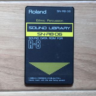 ローランド(Roland)のRoland R-8用　SOUND LIBRARY SN-R8-06(音源モジュール)