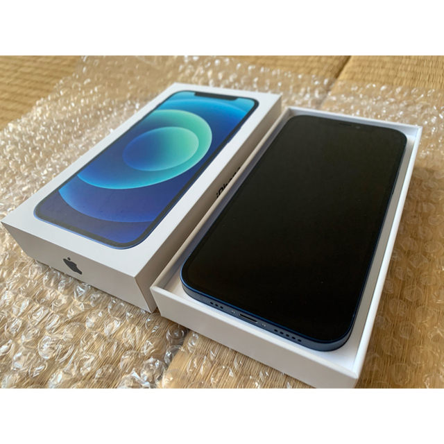 【美品】iPhone12 128GB SIMフリー ブルー