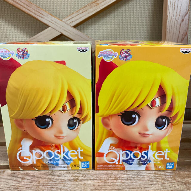 BANPRESTO(バンプレスト)のQposket セーラーヴィーナス 通常カラー キューポスケット  ハンドメイドのおもちゃ(フィギュア)の商品写真