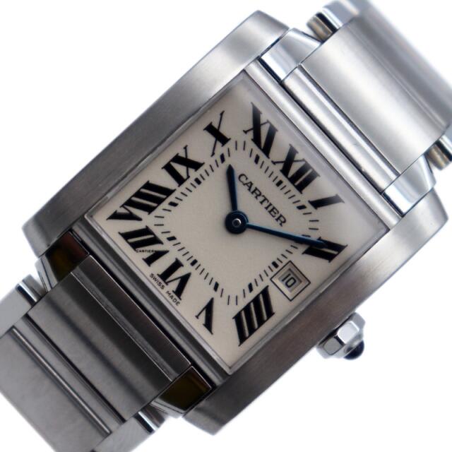 カルティエ Cartier タンクフランセーズMM 腕時計 レディース