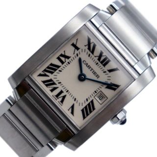 カルティエ(Cartier)のカルティエ Cartier タンクフランセーズMM 腕時計 レディース【中古】(腕時計)