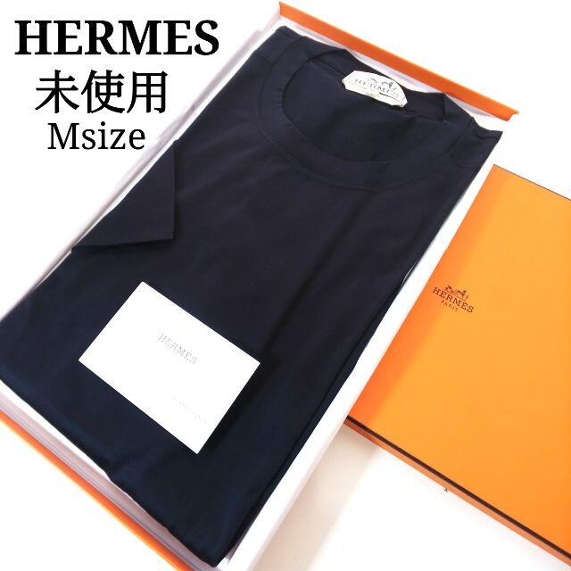 未使用　エルメス　HERMES　コットン　Tシャツ　Mサイズ　NJ034Tシャツ/カットソー(半袖/袖なし)