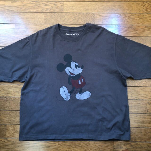 FRAMeWORK(フレームワーク)の【FRAMeWORK】MICKEY ビッグＴシャツ レディースのトップス(Tシャツ(半袖/袖なし))の商品写真