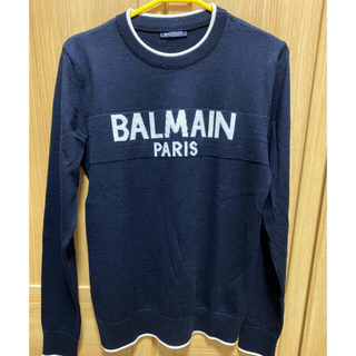 バルマン(BALMAIN)のBALMAIN バルマン ニット ブラック S(ニット/セーター)