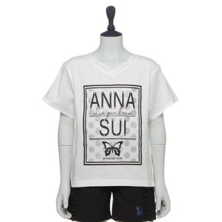 アナスイミニ(ANNA SUI mini)のANNA SUImini 130【新品】♡キラキラロゴ♡(Tシャツ/カットソー)