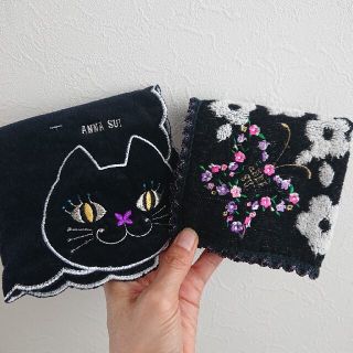 アナスイ(ANNA SUI)のANNA SUI タオルハンカチ2枚セット(ハンカチ)