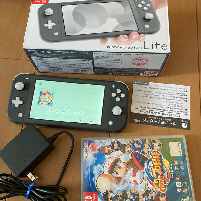 Nintendo Switch Liteブラック　フルセット品　動作確認済