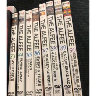 THE ALFEE 夏イベ DVD 8点セットの通販 by みshop｜ラクマ