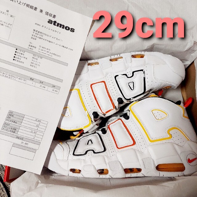 NIKE AIR MORE UPTEMPO "RAYGUNS" 29cm