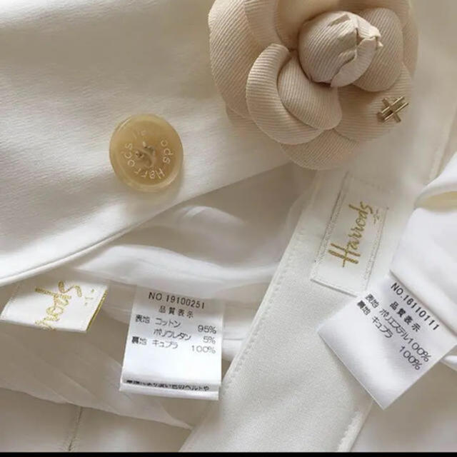 Harrods - ハロッズ 白 スーツの通販 by ラグ's shop|ハロッズ Harrods - ハロッズ 白 スーツの通販 by ラグ's shop|ハロッズ