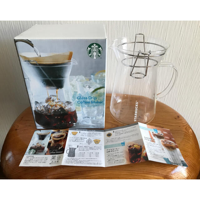 Starbucks Coffee(スターバックスコーヒー)の【ゆきんこ様専用】スターバックス　グラスドリップ スマホ/家電/カメラの調理家電(コーヒーメーカー)の商品写真