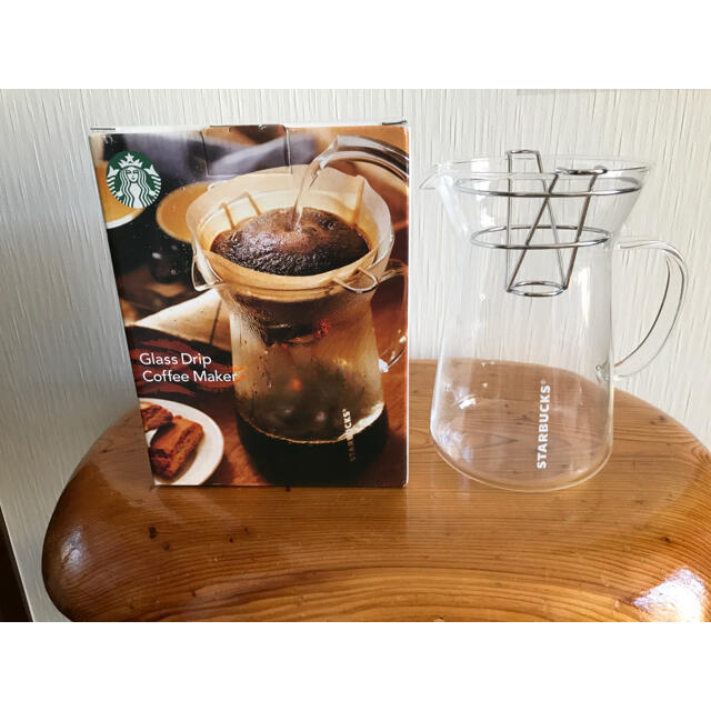 Starbucks Coffee(スターバックスコーヒー)の【ゆきんこ様専用】スターバックス　グラスドリップ スマホ/家電/カメラの調理家電(コーヒーメーカー)の商品写真