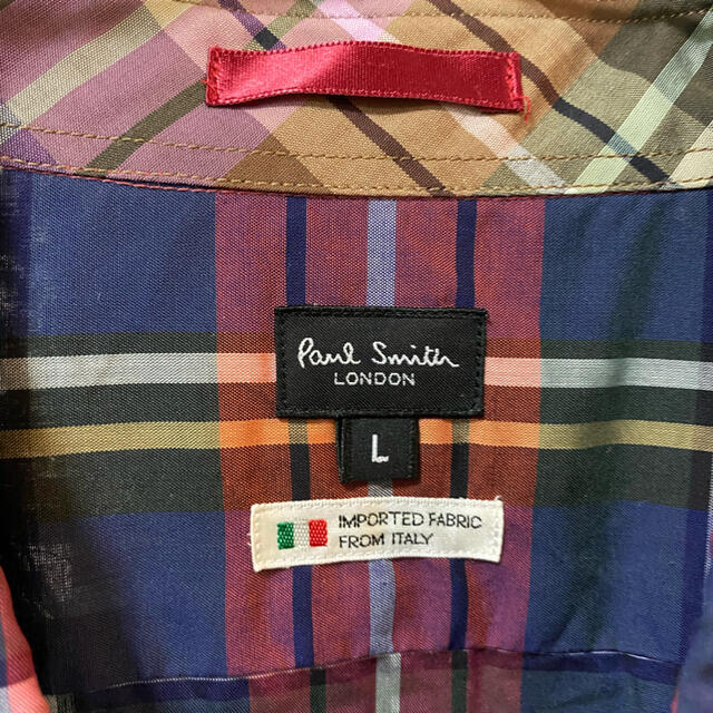 Paul Smith(ポールスミス)のPaul Smith ポールスミス　メンズ　チェックシャツ メンズのトップス(シャツ)の商品写真