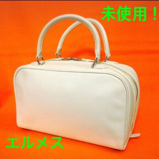 新品 未使用 ‼️ エルメス サックアンヴィ 26 バッグ エプソン 白 □K