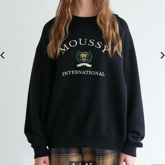 MOUSSY トレーナー