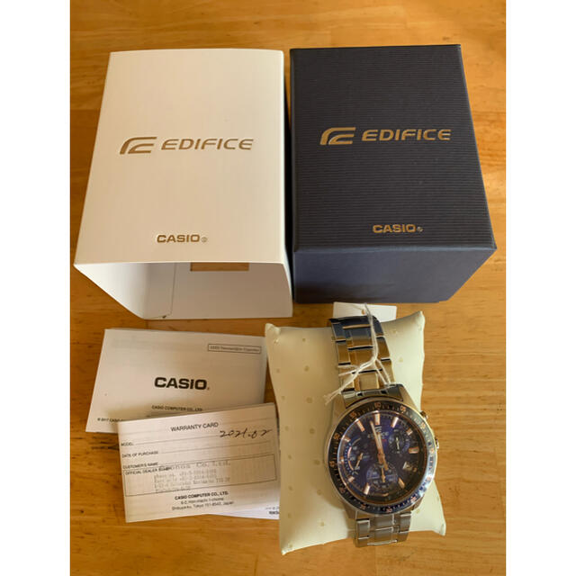 CASIO(カシオ)の新品 逆輸入 CASIO カシオ EDIFICE エディフィス 腕時計 メンズの時計(腕時計(アナログ))の商品写真