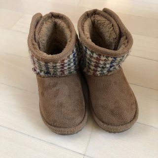 ハリスツイード(Harris Tweed)のハリスツイードブーツ　15cm(ブーツ)