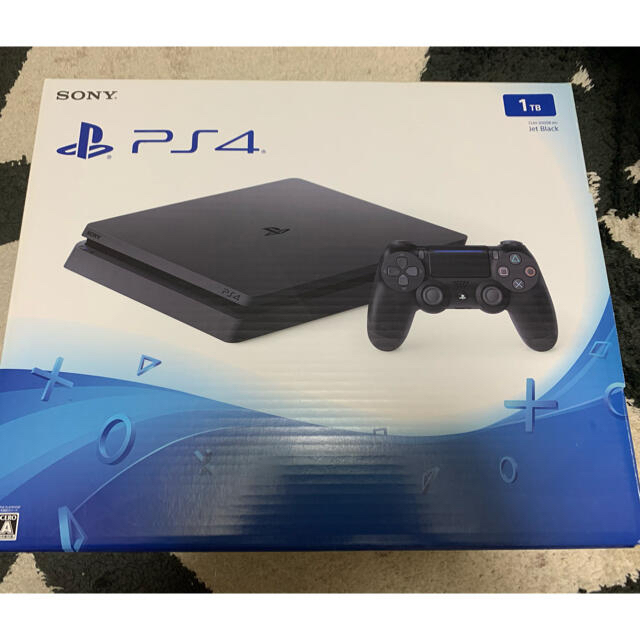 【美品】PS4 ジェットブラック 薄型 CUH-2000B 1TB