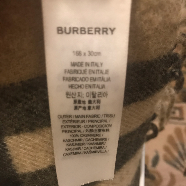 BURBERRY(バーバリー)のバーバリーロンドン❤️マフラー レディースのファッション小物(マフラー/ショール)の商品写真