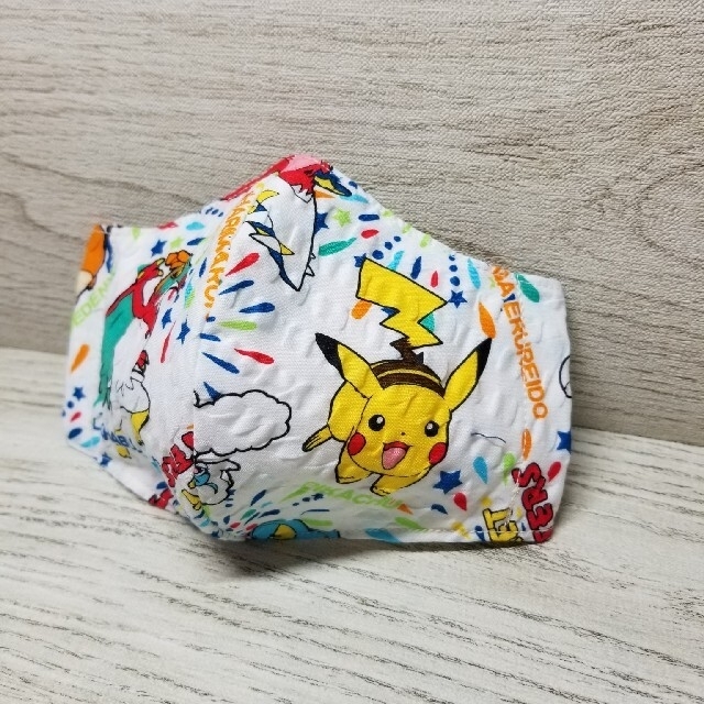 ポケモン ポケモン キッズ ピカチュウ インナーマスク ハンドメイドの通販 By ᗱびきの小さいママ Shop ポケモンならラクマ