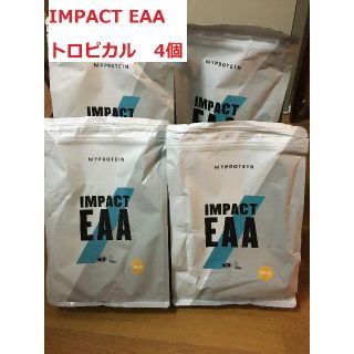 マイプロテイン(MYPROTEIN)の4kg　Impact EAA トロピカル ＋おまけ付(プロテイン)