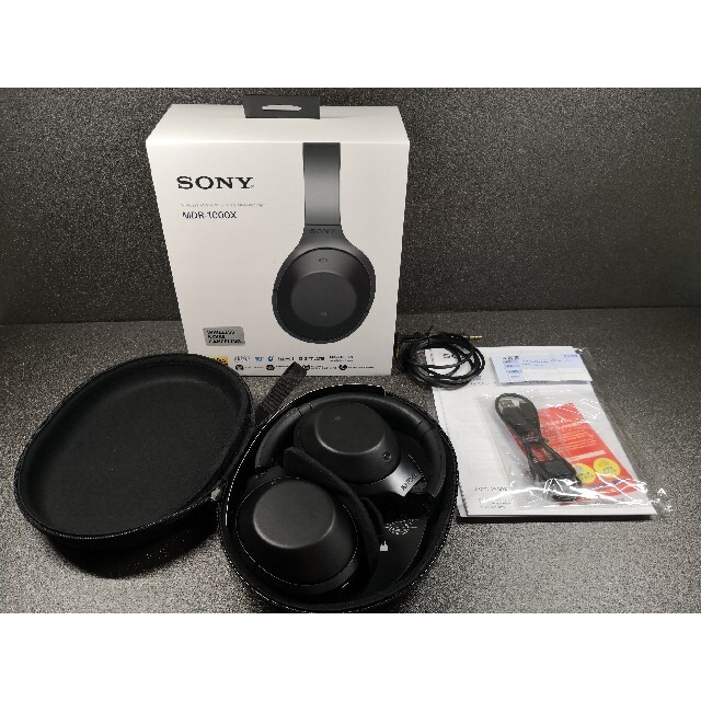 SONY(ソニー)のタブ様専用　SONY MDR-1000X(B) スマホ/家電/カメラのオーディオ機器(ヘッドフォン/イヤフォン)の商品写真