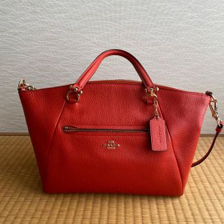 コーチ(COACH)のCOACH コーチ　プレーリー サッチェル レザー ハンドバッグ(ハンドバッグ)