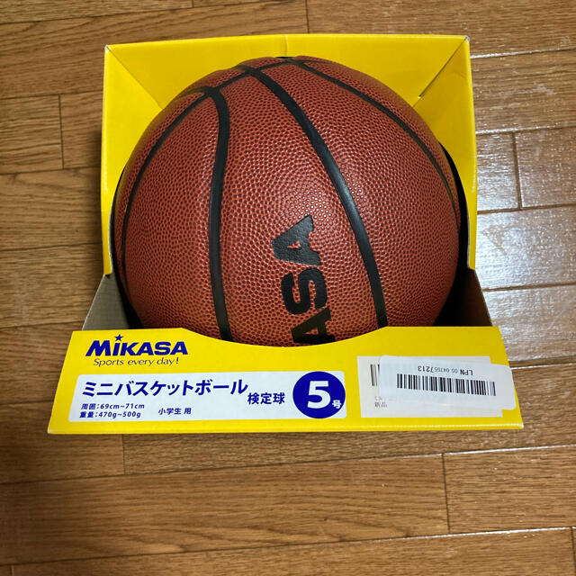 MIKASA(ミカサ)のバスケットボール　5号球 スポーツ/アウトドアのスポーツ/アウトドア その他(バスケットボール)の商品写真