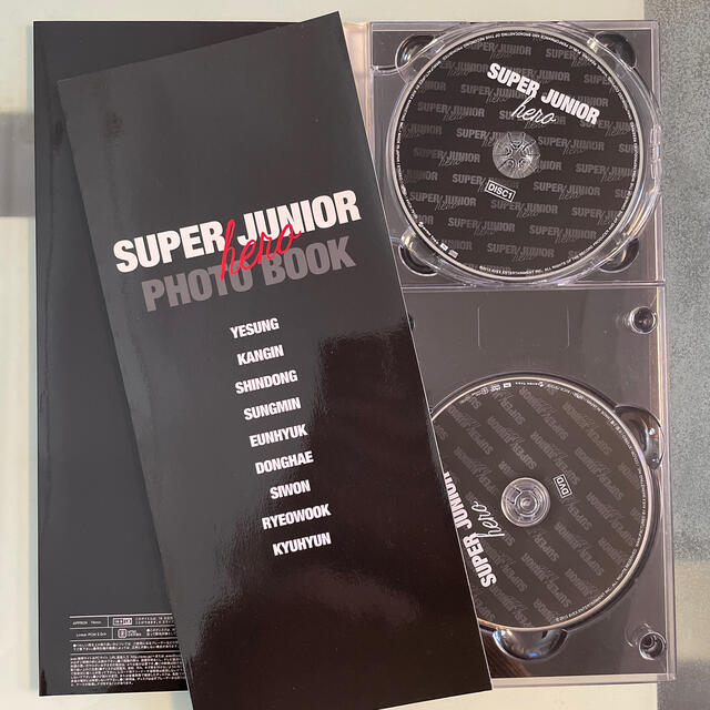 SUPER JUNIOR(スーパージュニア)のHero（初回生産限定盤） エンタメ/ホビーのCD(ワールドミュージック)の商品写真