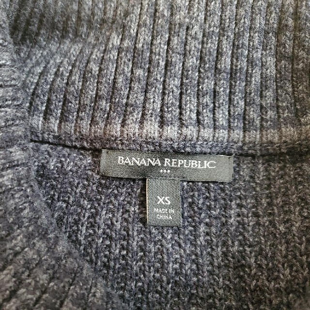 Banana Republic(バナナリパブリック)のBANANA REPUBLIC 　ショールカラーニット メンズのトップス(ニット/セーター)の商品写真