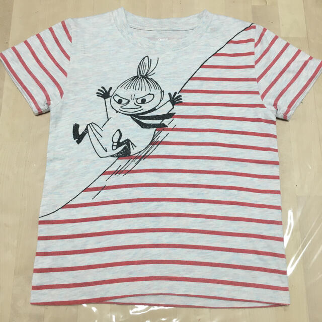 Design Tshirts Store graniph(グラニフ)のgraniph ムーミン　ミィ　親子おそろい　120.Ｆ キッズ/ベビー/マタニティのキッズ服女の子用(90cm~)(Tシャツ/カットソー)の商品写真
