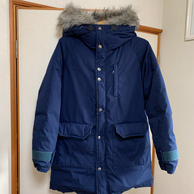 THE NORTH FACE(ザノースフェイス)のノースフェイスパープルレーベル　ロングセロー　ネイビー  レディースのジャケット/アウター(ダウンコート)の商品写真