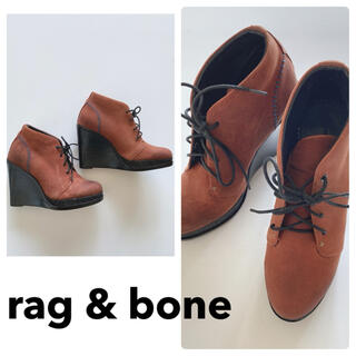 ラグアンドボーン(Rag & Bone)のrag & bone  ウェッジソールブーツ　サイズ36(ブーツ)