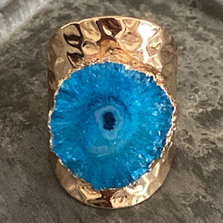 ローズバッド(ROSE BUD)の天然石　リング　指輪　ブルー　Ｕ(リング(指輪))