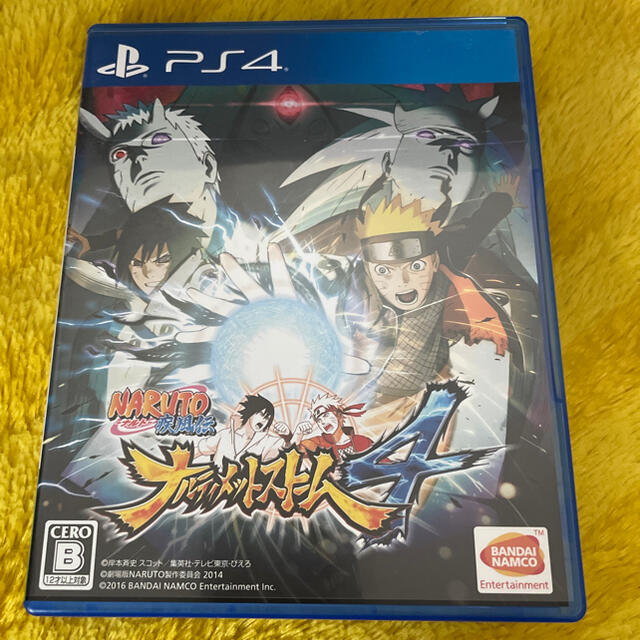 BANDAI NAMCO Entertainment(バンダイナムコエンターテインメント)の「NARUTO-ナルト- 疾風伝 ナルティメットストーム4 PS4」 エンタメ/ホビーのゲームソフト/ゲーム機本体(家庭用ゲームソフト)の商品写真