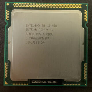intel cpu core i3-550 LGA1156 corei3(PCパーツ)