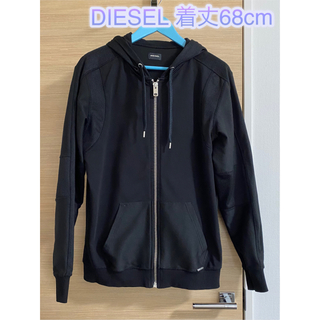 ディーゼル(DIESEL)の期間限定セール✨【良品】Diesel ディーゼル ジップアップパーカー　黒(パーカー)