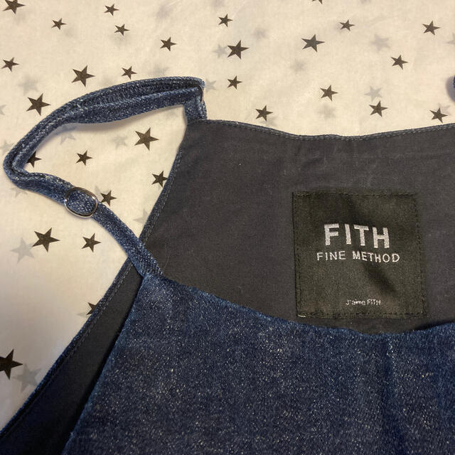 FITH(フィス)の美品 FITH デニム サロペット キッズ/ベビー/マタニティのキッズ服女の子用(90cm~)(パンツ/スパッツ)の商品写真