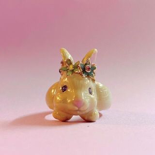 アナスイ(ANNA SUI)の【美品】ANNA SUI うさぎリング 15号(リング(指輪))