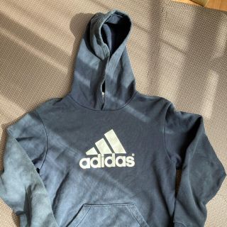 アディダス(adidas)のadidas パーカー　紺色(その他)