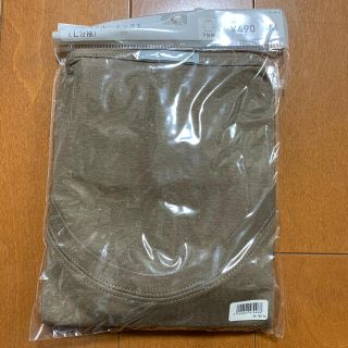 ジーユー(GU)の★事前コメント要★GU ロンT 七分袖シャツ Mサイズ 茶色 ブラウン(Tシャツ(長袖/七分))