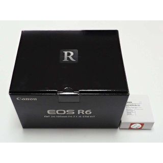 キヤノン(Canon)の【新同・保証有】EOS R6 24-105mm レンズキット フード付属(ミラーレス一眼)