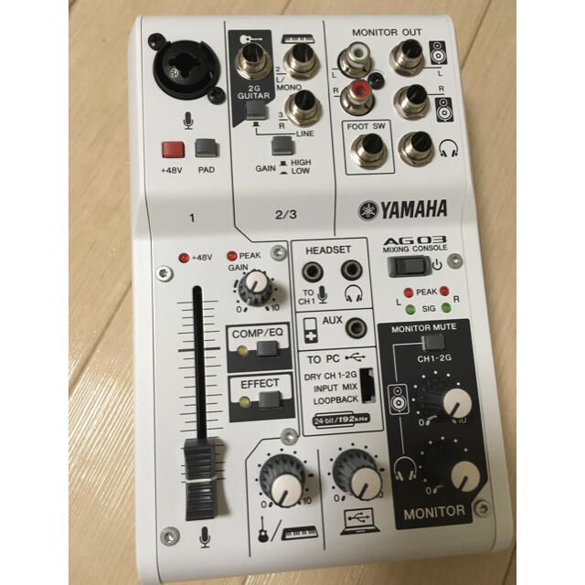 YAMAHA オーディオインターフェース AG03 2