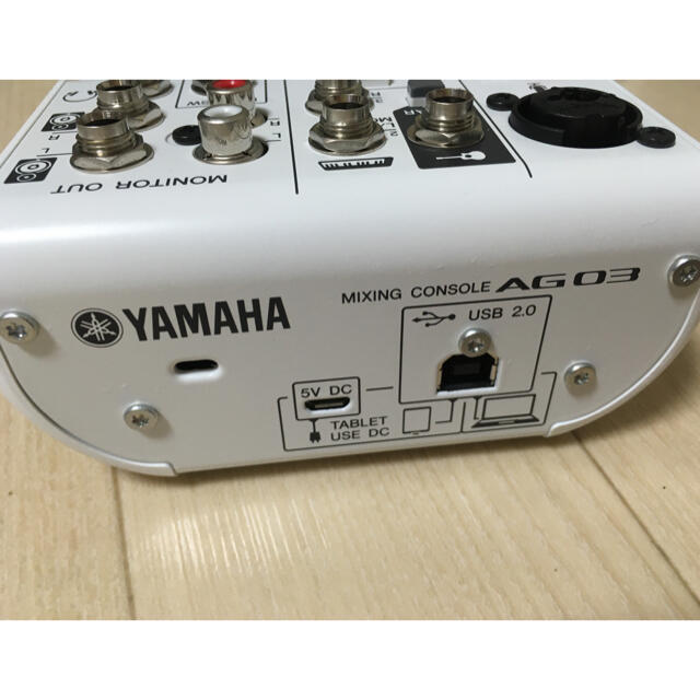 YAMAHA オーディオインターフェース AG03 3