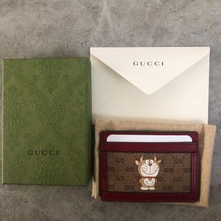 グッチ(Gucci)のGUCCIXドラえもん　カードケース　うしえもん(キャラクターグッズ)